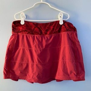 Lululemon Pace Rival Skirt